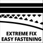 Symbol für "Extreme Fix Easy Fastening"