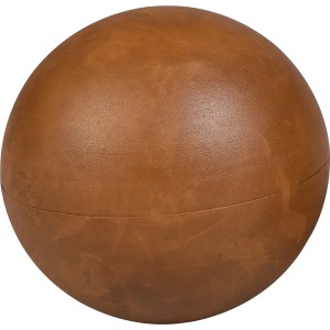 Gartenfigur Kugel, Ø 12 cm, Antikrost-Optik, aus Eisen für die Gartendekoration.