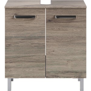 Pelipal Waschbeckenunterschrank Quickset 313, Sanremo Eiche, 60 cm breit.