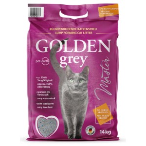 Golden Grey Katzenstreu Klumpstreu Master 14 kg