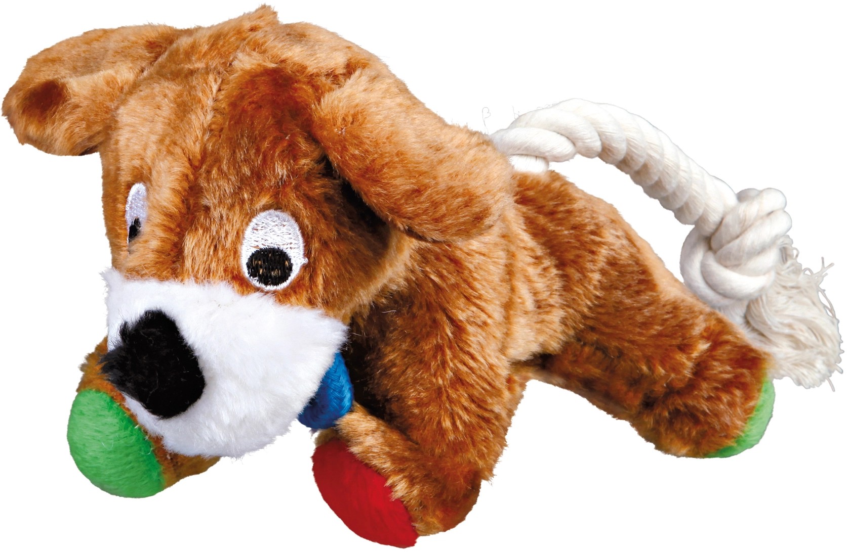 Jollypaw Hund mit Tau Plüsch 17 cm kaufen bei OBI