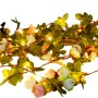 Näve LED-Lichterkette Röschen mit Blüten und Blättern für den Innen- und Außenbereich.