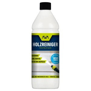 Flasche Ava Holzreiniger 1 Liter für die effektive Holzpflege und Reinigung.