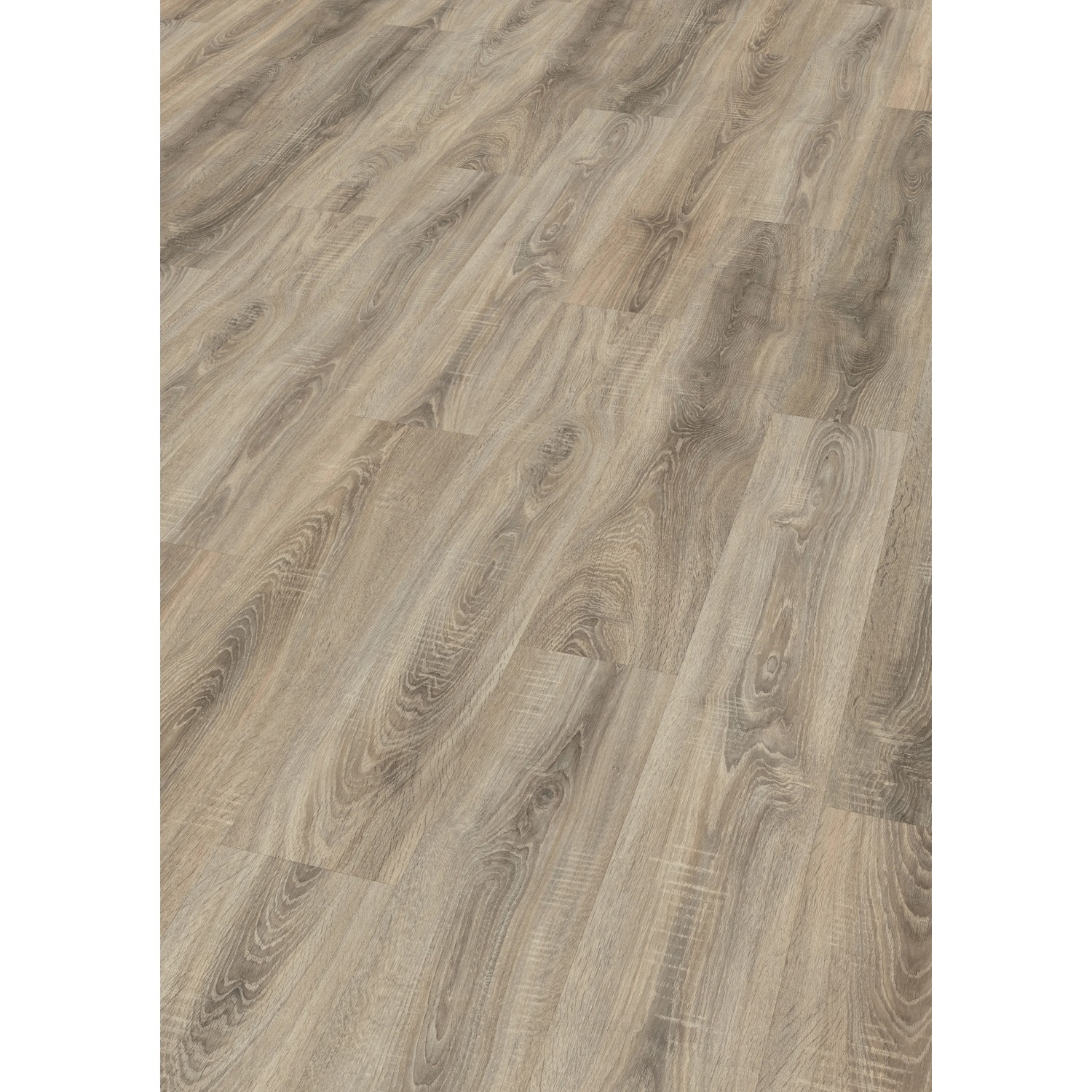 Egger Designboden Home Eiche Grau, Klick-Vinyl mit Trittschalldämmung, Dielenoptik.