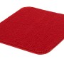 BWO Badteppich Sammy Rubin, 40x50 cm, aus Polyester. Roter Badvorleger, maschinenwaschbar.