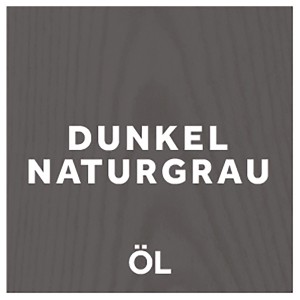Bondex Garden Greys Öl Dunkel Naturgrau, Detailansicht der Farbe auf Holz.