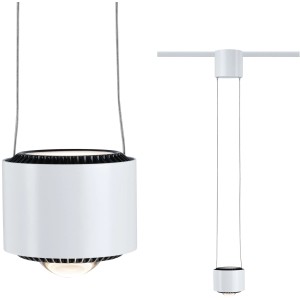 Paulmann URail LED Pendel Aldan 1-flammig 1x8,5W Weiß/Schwarz dimmbar