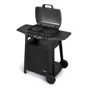 Enders Urban II Pro Gasgrill mit Trolley: Mobiler Grill mit zwei Brennern und Alugussgehäuse.