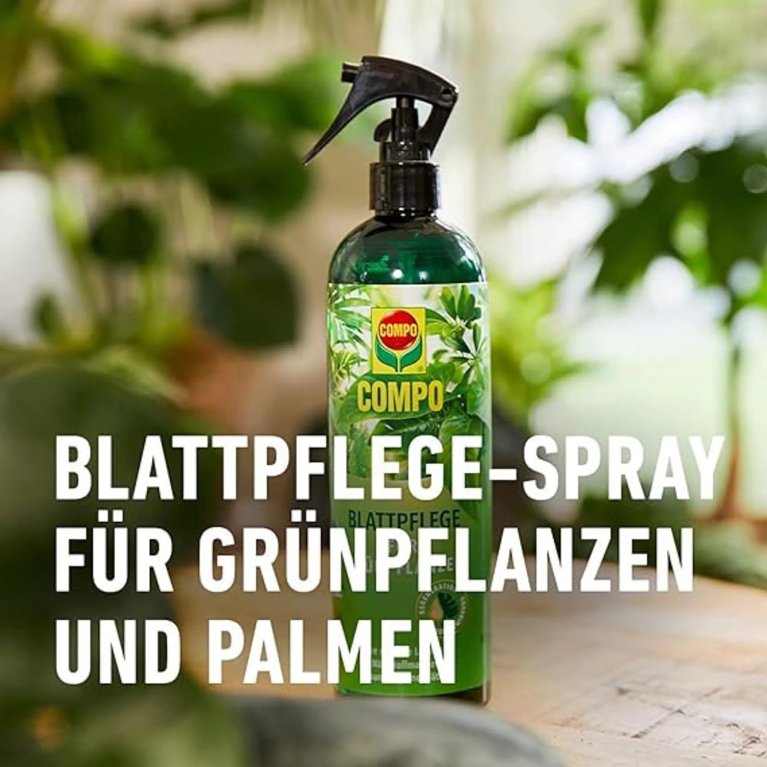 Compo Blattpflege fr Grnpflanzen 500 ml kaufen bei OBI