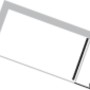 Hüppe EasyEntry Seitenwand für Gleittür, 70x200 cm, Silber Hochglanz, Schemazeichnung.