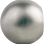 Mydeco Endstück Ball, Edelstahl-Optik für 1,6 cm Gardinenstangen.