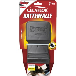 Celaflor Rattenfalle Snap: Robuste Schlagfalle für effektive Rattenbekämpfung im Haus & Garten.