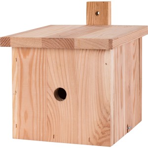 Hummelhaus mit Heu 19 cm