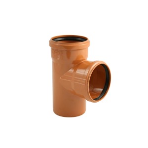 Marley KG-Rohr Einfachabzweig DN 160/160, 87,5 Grad, für Kanalgrundrohre.