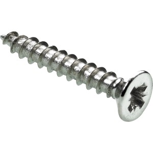 Hettich Schraube Ø 2,5 x 16 mm Stahl Vernickelt für Stangenscharniere 50 Stück