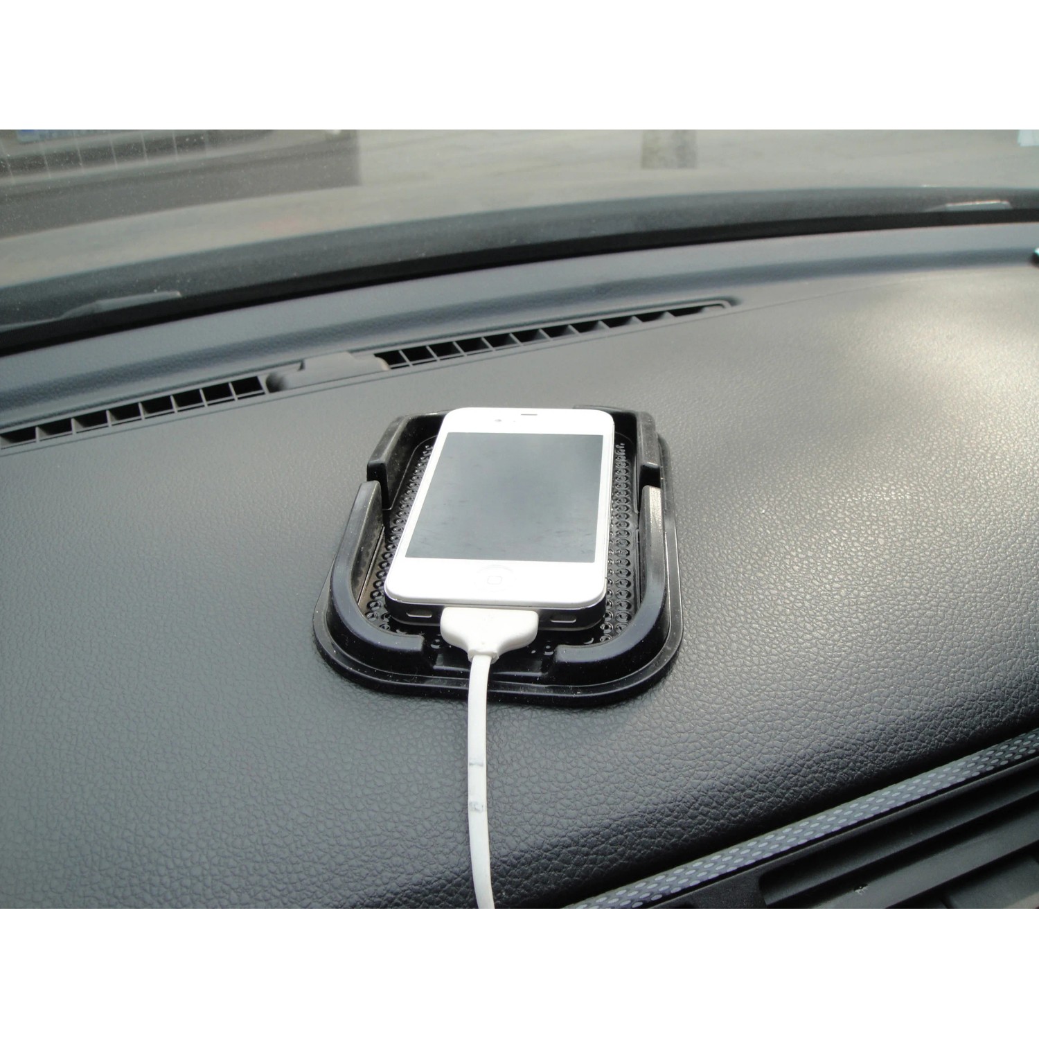 Sahgsa Auto Antirutschmatte Armaturenbrett Ablage 360°Drehbar Handyhalter Universal Handyständer Handyhalterung Auto Handy Antirutschmatte Telefone, Sonnenbrillen, Schlüssel