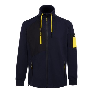 Uncle Sam Sweatjacke Marine-Gelb Größe XL