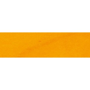 Holzprobe mit gelber Clou Pulverbeize. Geeignet für Hart- und Weichhölzer.