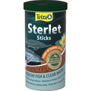 Tetra Pond Sterlet Sticks 1 l: Hauptfutter für Störe im Gartenteich.