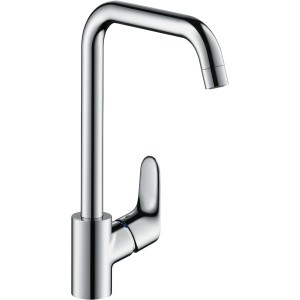 Hansgrohe Focus 260 Küchenarmatur mit Schwenkauslauf, Chrom.