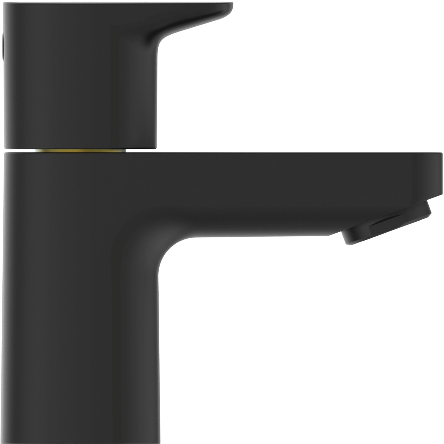 Ideal Standard Ceraplan Standventil, Waschbeckenarmatur in Schwarz matt.