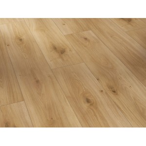 Laminatmuster Parador Basic 200 Eiche Horizont natur, Landhausdiele mit V-Fuge.