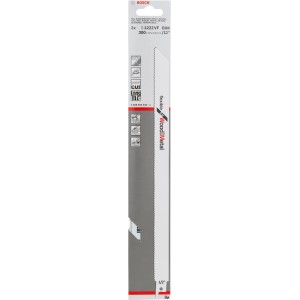 Bosch Säbelsägeblatt Pro S 1222 VF, 2 Stück, für Holz und Metall.