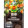 Sack Compo Bio Zitruserde, torffrei, 10 Liter, mit Zitrusfrüchten auf der Verpackung.