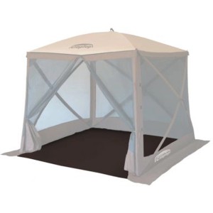 Claptop Boden für Faltpavillon 400 Schwarz 244 cm x 244 cm