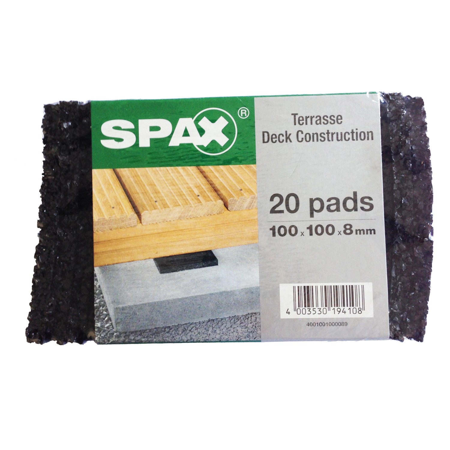Spax Terrassen Pads 8 mm kaufen bei OBI