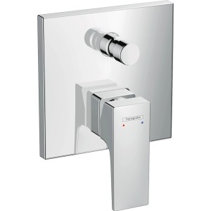 Hansgrohe Metropol Unterputz Wannenarmatur mit Hebelgriff in Chrom.