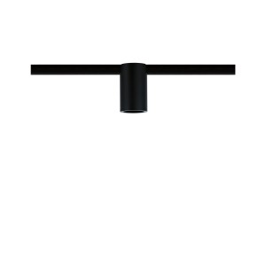 Schwarzer Paulmann URail Spot Ceiling Socket für Schienensysteme, E27 Fassung.