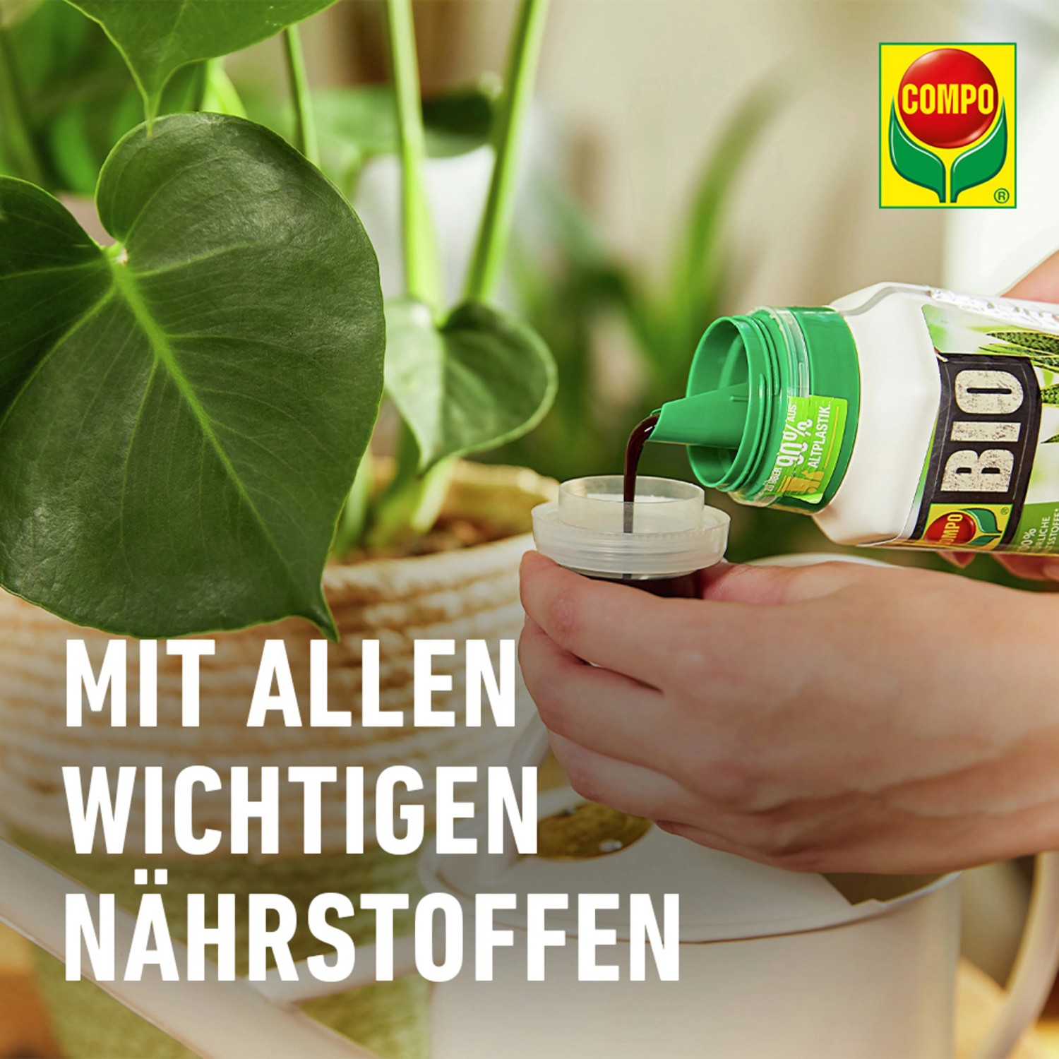 Compo BIO Grünpflanzen- und Palmendünger 500ml_5
