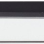 Schwarzes LED-Deckenpaneel Jacinda, 120x30 cm, für Innenräume. Dimmbar mit Fernbedienung.