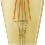 Ledvance Smart+ Filament Edison E27, 6W, Gold: Smarte LED Lampe mit warmweißem Licht.