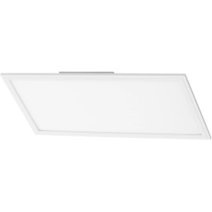 Telefunken LED-Panel in Nickel Matt, rechteckig, weiße Lichtfläche, geeignet für Innenräume.