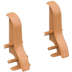 OBI Zwischenstück Buche, 2er-Set für Sockelleisten, Zubehör für Laminat & Parkett.