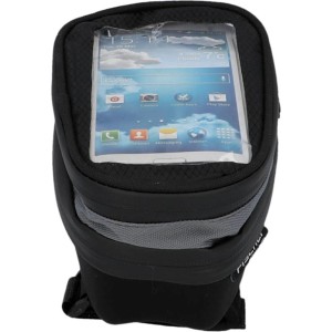 Fischer Oberrohrtasche Premium 17 cm x 12 cm x 12,5 cm Schwarz