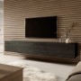 Selsey TV-Hängeboard Bisira 200 cm Holzoptik Esche Schwarzgrau_3
