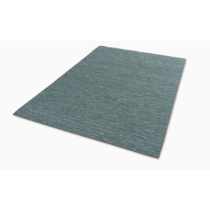 Schöner Wohnen Teppich Parkland, 70x140 cm, türkis. Moderner, pflegeleichter Teppich für Innen und Außen.