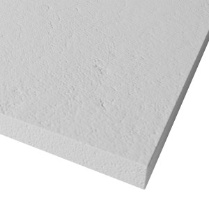 Detailaufnahme: Quadratische Breuer Duschwanne Modern Line in Steinoptik, Weiß, 120x120 cm.