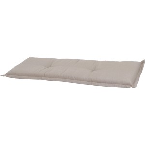 Madison Bankauflage Panama Taupe, ca. 140x48 cm, für Gartenbänke.