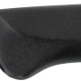 Fackelmann Gemüsemesser Nirosta Optima, 18 cm, mit schwarzem Kunststoffgriff und Edelstahlklinge.