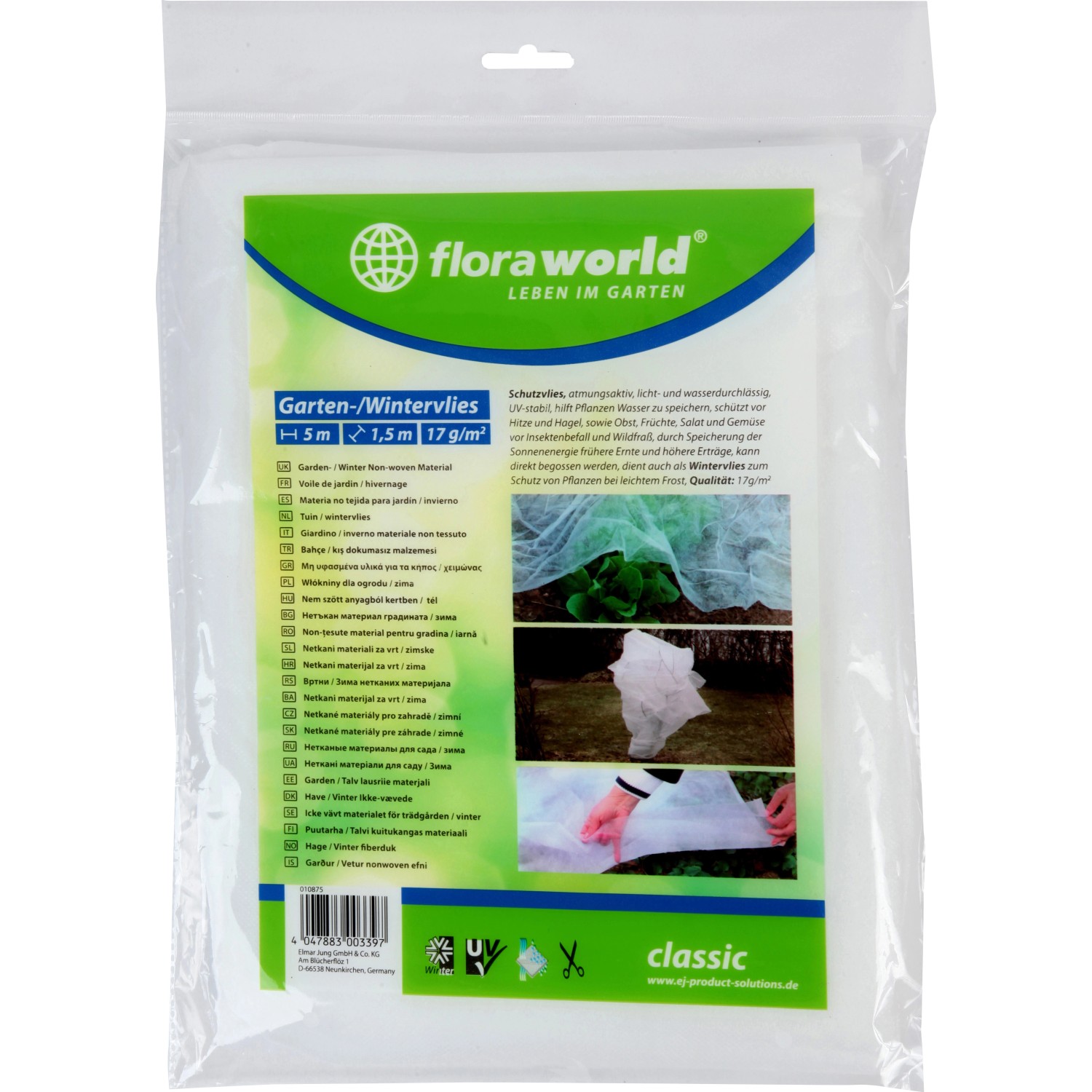 Floraworld Garten/Wintervlies 5 m x 1,5 m kaufen bei OBI