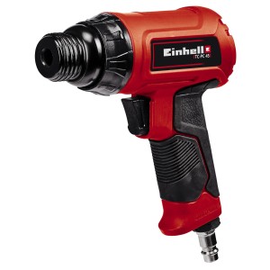 Einhell Druckluft-Meisselhammer TC-PC 45, rot/schwarz, für Kompressoren. Inkl. Meißel-Set.