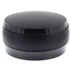 Schwarzer Wagner Bodentürstopper Black Deluxe zum Kleben, Ø 45 mm.