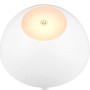 Weiße Reality LED-Tischleuchte Ricardo, dimmbar, Ø 13,5 cm.