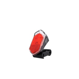 Fischer Dynamo LED Rücklicht für Schutzblech/Strebe, mit Reflektor, universell einsetzbar.