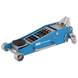 Blauer Güde Rangierwagenheber GRH 2,5/460AL für Werkstatt und Garage.