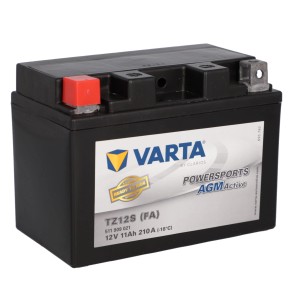 Varta MoBa Batterie 11Ah Powersports Active AGM für Motorrad, Quad, Roller.